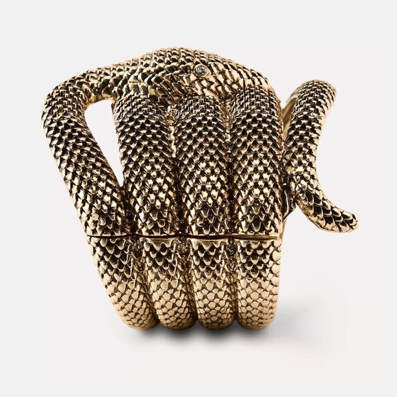 🔥🔥Zara Gold Snake Wrap Bracelet - Picture 5 of 5